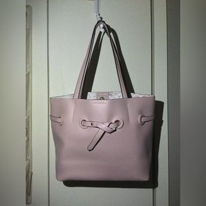 Lily and Ivy rose pink purse set with coordinating cosmetic bag. New w/out tags